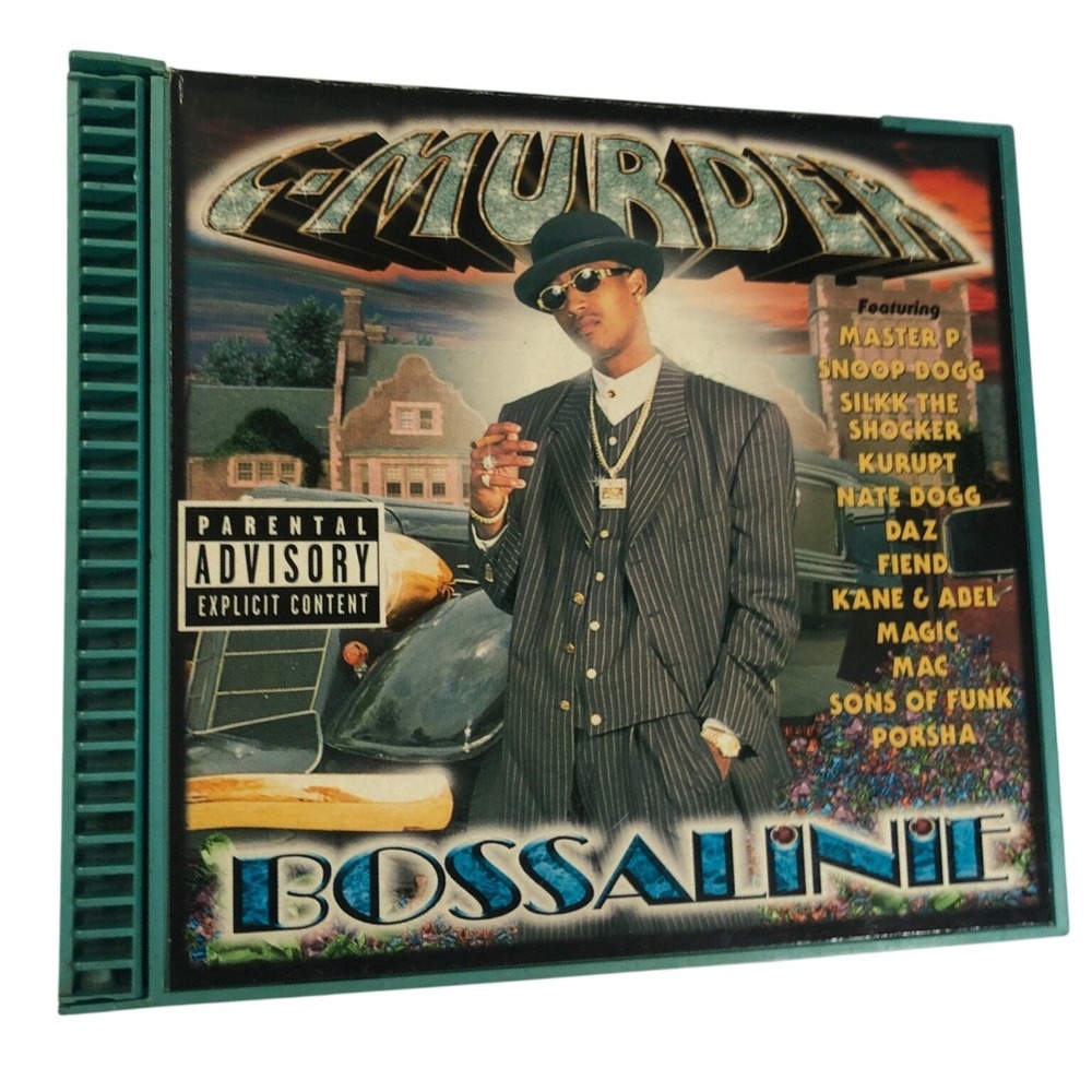 C-Murder Bossalinie CD 1999 No Limit Records Master P Snoop Dogg Hip Hop Rap